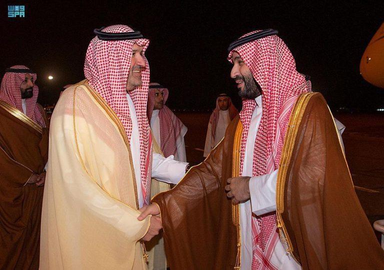 HRH Crown Prince Arrives in Madinah