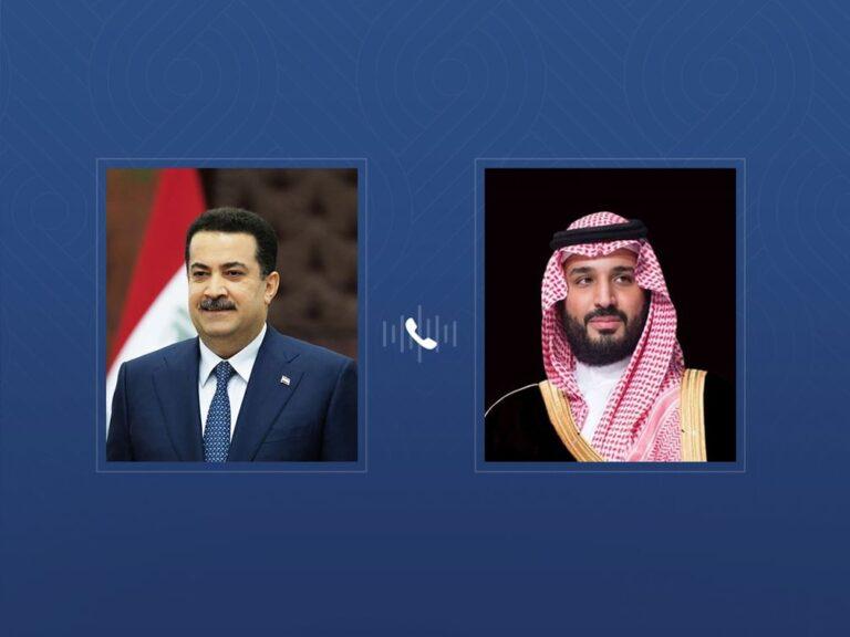 Saudi Crown Prince, Iraqi Prime Minister discuss enhancing bilateral relations